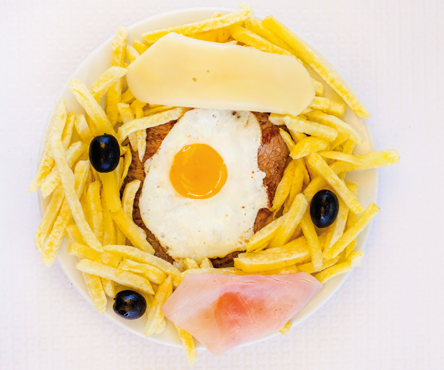 Café Santiago - prego no prato